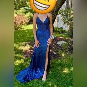 Blue prom dress. Size 2. Brand: Jovani